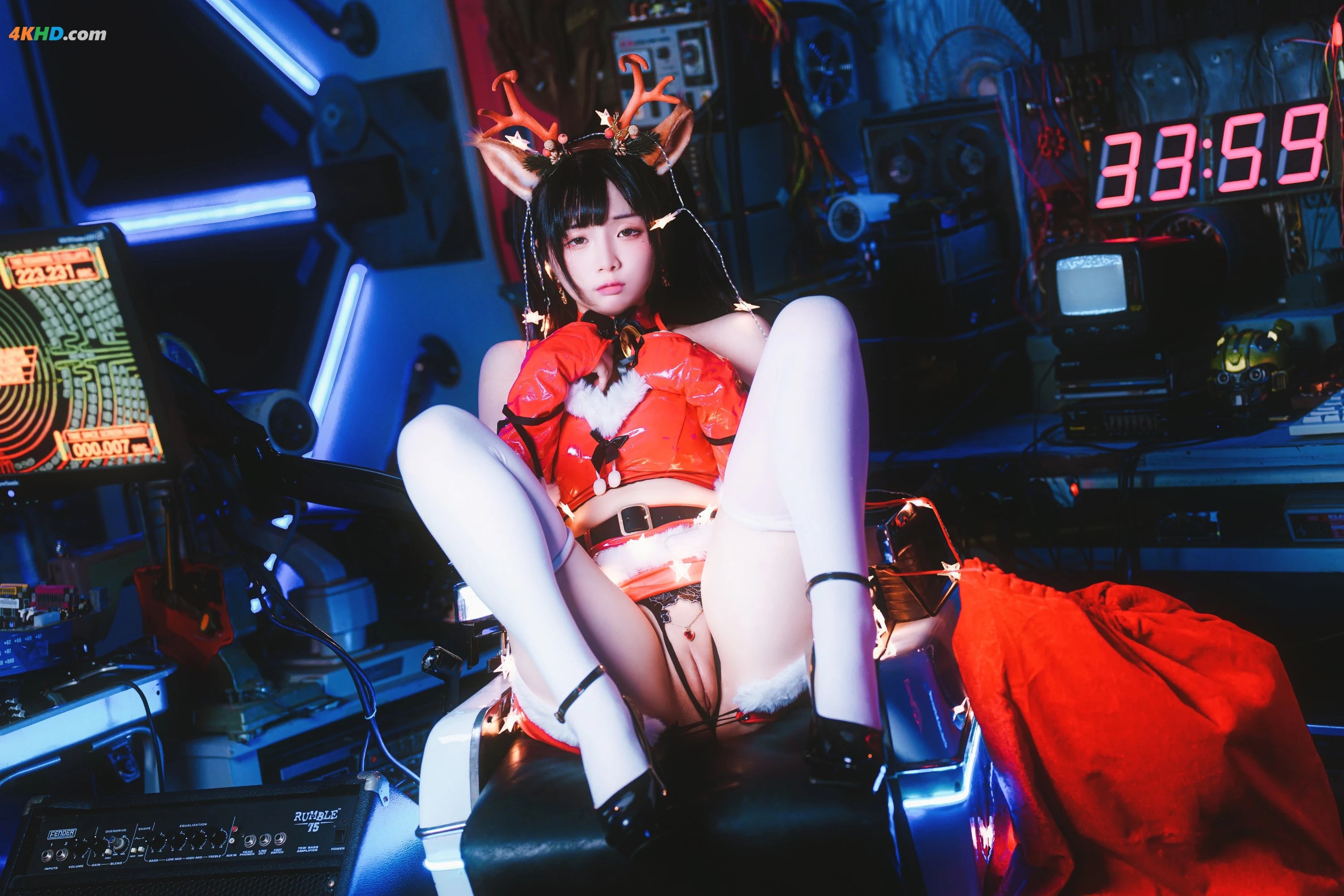 cosplay 落落Raku Dear Deer[ 437MB-63photos]